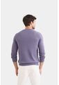 Sweater Tejido En Algodón Para Hombre Manga Ranglan Sweater Tejido En Algodón Para Hombre Manga Ranglan Lila L Vélez de Vélez