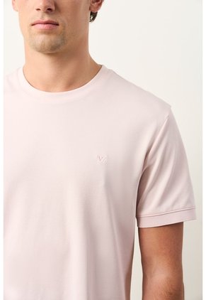 Camiseta Micropima Arizona Para Hombre Semi Ajustada Camiseta Micropima Arizona Para Hombre Semi Ajustada Natural M VÉLEZ
