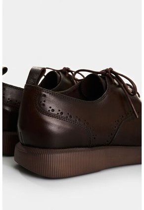 Zapatos De Cordón Elon De Cuero Para Hombre Office Zapatos De Cordón Elon De Cuero Para Hombre Office Cafe 40 VÉLEZ