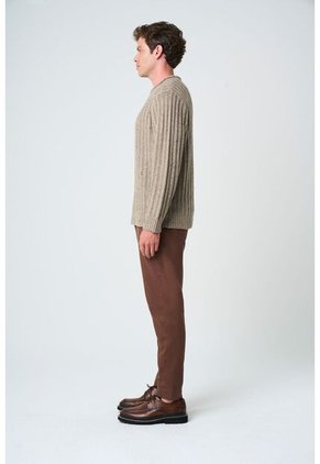 Sweater Selva Tejido Para Hombre Cuello Bandeja Sweater Selva Tejido Para Hombre Cuello Bandeja Tabaco XXL VÉLEZ