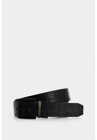 Cinturón Doble Faz Terra De Cuero Para Hombre Grabado Cinturón Doble Faz Terra De Cuero Para Hombre Grabado Negro 36 VÉLEZ Vélez