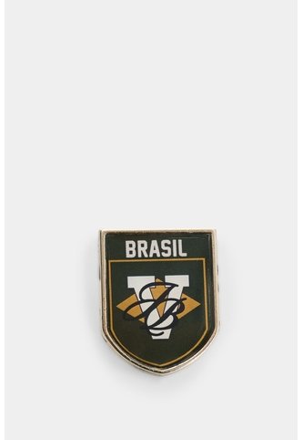 Pin Escudo Con Resina Pin Escudo Con Resina Verde VÉLEZ Vélez