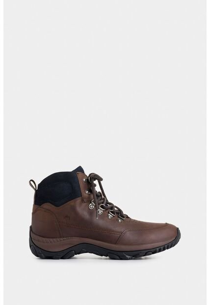 Botas Zimbawe Outdoor De Cuero Rústico Para Hombre Combinadas Botas Zimbawe Outdoor De Cuero Rústico Para Hombre Combinadas Miel 43 Vélez