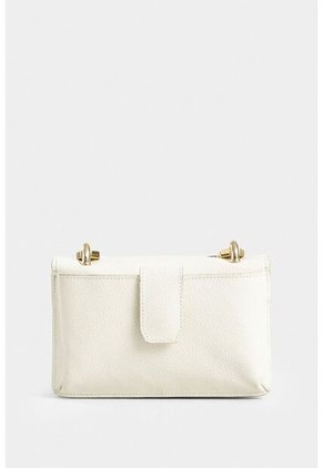 Manos Libres Budda De Cuero Para Mujer Cargadera Removible Manos Libres Budda De Cuero Para Mujer Cargadera Removible Blanco Vélez