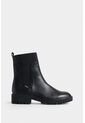 Botines Caltha De Cuero Para Mujer Suela Dentada Botines Caltha De Cuero Para Mujer Suela Dentada Negro 37 Vélez de Vélez