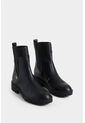 Botines Caltha De Cuero Para Mujer Suela Dentada Botines Caltha De Cuero Para Mujer Suela Dentada Negro 37 Vélez de Vélez