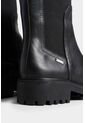 Botines Caltha De Cuero Para Mujer Suela Dentada Botines Caltha De Cuero Para Mujer Suela Dentada Negro 37 Vélez de Vélez