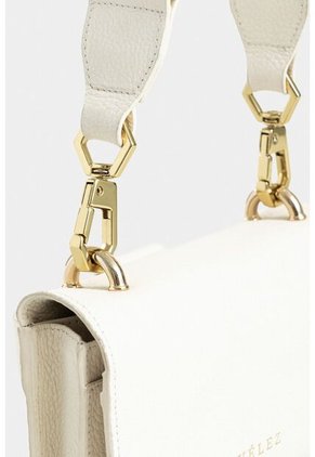 Manos Libres Budda De Cuero Para Mujer Cargadera Removible Manos Libres Budda De Cuero Para Mujer Cargadera Removible Blanco Vélez