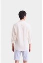 Camisa Manga Larga En Lino Para Hombre Silueta Semi Ajustada Camisa Manga Larga En Lino Para Hombre Silueta Semi Ajustada Arena L VÉLEZ de Vélez