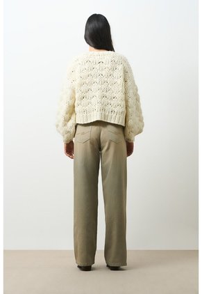 Cardigan Tejido Para Mujer Luzia Cardigan Tejido Para Mujer Luzia Crema XS VÉLEZ
