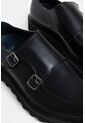 Mocasines Loira De Cuero Para Hombre Silueta Monkstrap Mocasines Loira De Cuero Para Hombre Silueta Monkstrap Negro 44 Vélez de Vélez