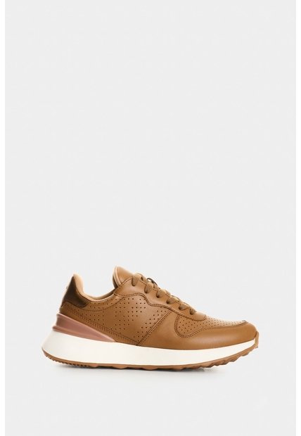 Tenis En Cuero Para Mujer Brisa 2.0 Tenis En Cuero Para Mujer Brisa 2.0 Miel 41 VÉLEZ