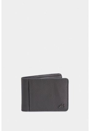 Billetera Rayón De Cuero Para Hombre Casual Billetera Rayón De Cuero Para Hombre Casual Gris VÉLEZ