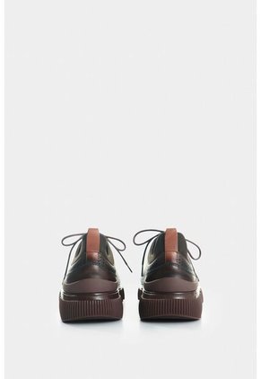 Zapatos De Cordón De Cuero Para Hombre Aria Zapatos De Cordón De Cuero Para Hombre Aria Cafe 44 VÉLEZ