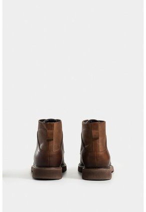 Botas Placa 2 De Cuero Para Hombre Suela Tractorada Botas Placa 2 De Cuero Para Hombre Suela Tractorada Miel 44 VÉLEZ