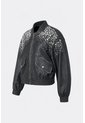 Chaqueta Bomber De Cuero Para Mujer Luzia Chaqueta Bomber De Cuero Para Mujer Luzia Negro L VÉLEZ de Vélez