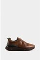 Tenis Halo De Cuero Liso Y De Textura Gamuzada Para Hombre Silueta Deportiva Tenis Halo De Cuero Liso Y De Textura Gamuzada Para Hombre Silueta Deportiva Miel 40 VÉLEZ de Vélez