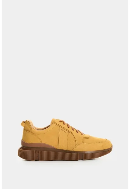 Tenis De Cuero Para Hombre Halo Tenis De Cuero Para Hombre Halo Miel 45 VÉLEZ