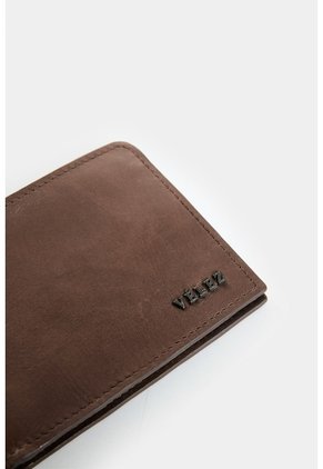 Billetera De Cuero Para Hombre Elia Billetera De Cuero Para Hombre Elia Cafe VÉLEZ