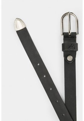Cinturón Unifaz Hera De Cuero Para Mujer Puntera Metálica Cinturón Unifaz Hera De Cuero Para Mujer Puntera Metálica Negro M VÉLEZ