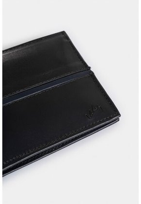 Billetera Maple De Cuero Negro Billetera Maple De Cuero Negro VÉLEZ