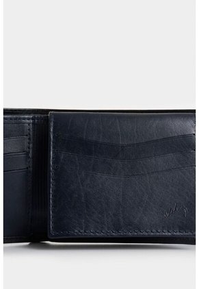 Billetera Maple De Cuero Negro Billetera Maple De Cuero Negro VÉLEZ