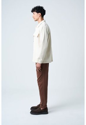 Sobrecamisa Modica Para Hombre Oversized Sobrecamisa Modica Para Hombre Oversized Crema XXL VÉLEZ