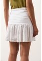 Falda Corta En Lino Mira Para Mujer Falda Corta En Lino Mira Para Mujer Blanco 12 VÉLEZ de Vélez