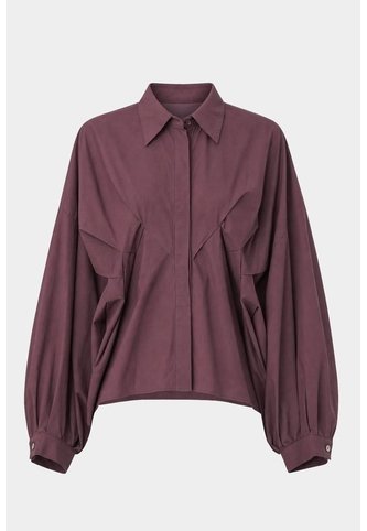 Camisa Tipo Globo Para Mujer Bila Camisa Tipo Globo Para Mujer Bila Vinotinto S VÉLEZ Vélez