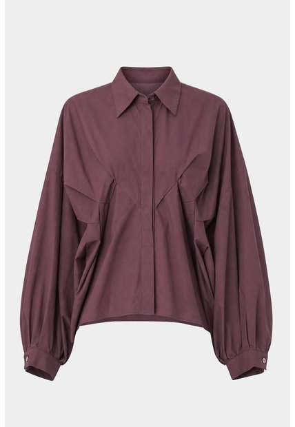 Camisa Tipo Globo Para Mujer Bila Camisa Tipo Globo Para Mujer Bila Vinotinto S VÉLEZ