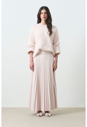 Sweater Liora Para Mujer Acanalado Asimétrico Sweater Liora Para Mujer Acanalado Asimétrico Rosado S VÉLEZ
