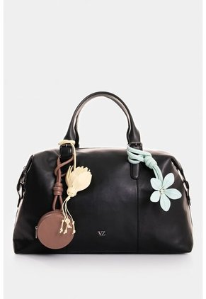 Bowling Flowers En Cuero Bowling Flowers En Cuero Negro VÉLEZ