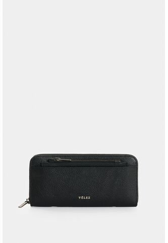 Billetera Porta Chequera De Cuero Para Mujer Esmeralda Billetera Porta Chequera De Cuero Para Mujer Esmeralda Negro VÉLEZ Vélez