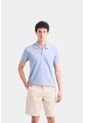 Polo Rhin De Algodón Para Hombre Base Texturizada Polo Rhin De Algodón Para Hombre Base Texturizada Lila XL VÉLEZ de Vélez