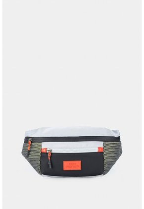 Riñonera Hyper Fly En Lona Para Hombre Detalles En Cuero