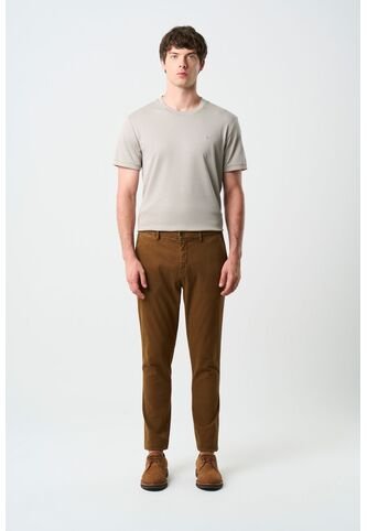 Pantalón Chino Italo Para Hombre Semifitted Pantalón Chino Italo Para Hombre Semifitted Cafe 34 VÉLEZ Vélez