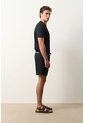 Bermuda En Lino Para Hombre Bélgica Bermuda En Lino Para Hombre Bélgica Negro 30 VÉLEZ de Vélez