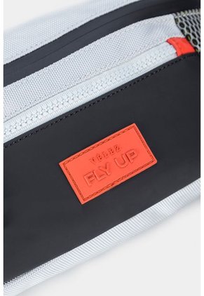 Riñonera Hyper Fly En Lona Para Hombre Detalles En Cuero