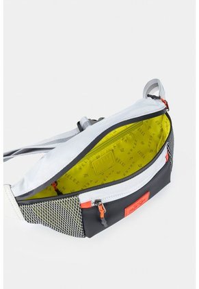 Riñonera Hyper Fly En Lona Para Hombre Detalles En Cuero