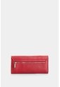 Porta Chequera En Cuero Para Mujer Damasco Porta Chequera En Cuero Para Mujer Damasco Rojo VÉLEZ de Vélez