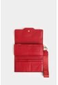 Billetera Porta Chequera Damasco De Cuero Para Mujer Cargadera Removible Billetera Porta Chequera Damasco De Cuero Para Mujer Cargadera Removible Rojo Vélez de Vélez