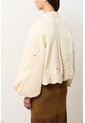 Chaqueta En Dril Para Mujer Runas Chaqueta En Dril Para Mujer Runas Crema M VÉLEZ de Vélez