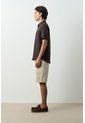 Camisa En Lino Manga Corta Siena Para Hombre Camisa En Lino Manga Corta Siena Para Hombre Cafe XXL VÉLEZ de Vélez