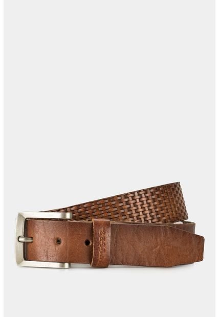 Cinturón Unifaz Loto De Cuero Para Hombre Remache Metálico Miel Cinturón Unifaz Loto De Cuero Para Hombre Remache Metálico Miel 30 Vélez