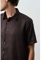 Camisa En Lino Manga Corta Siena Para Hombre Camisa En Lino Manga Corta Siena Para Hombre Cafe XXL VÉLEZ de Vélez