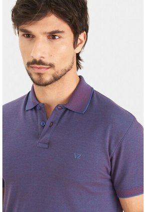 Polo Poniente En Pique De Algodón Para Hombre Semifitted Polo Poniente En Pique De Algodón Para Hombre Semifitted Azul Oscuro XXL VÉLEZ