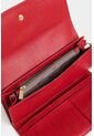 Billetera Porta Chequera Damasco De Cuero Para Mujer Cargadera Removible Billetera Porta Chequera Damasco De Cuero Para Mujer Cargadera Removible Rojo Vélez de Vélez