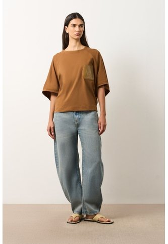 Camiseta Ópalo Para Mujer Manga Ranglan Camiseta Ópalo Para Mujer Manga Ranglan Tabaco S VÉLEZ Vélez