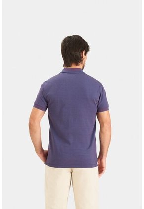 Polo Poniente En Pique De Algodón Para Hombre Semifitted Polo Poniente En Pique De Algodón Para Hombre Semifitted Azul Oscuro XXL VÉLEZ