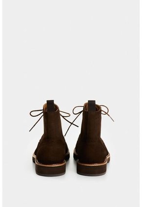 Botas Silene De Cuero Gamuzado Para Hombre Silueta Formal Botas Silene De Cuero Gamuzado Para Hombre Silueta Formal Cafe 38 VÉLEZ